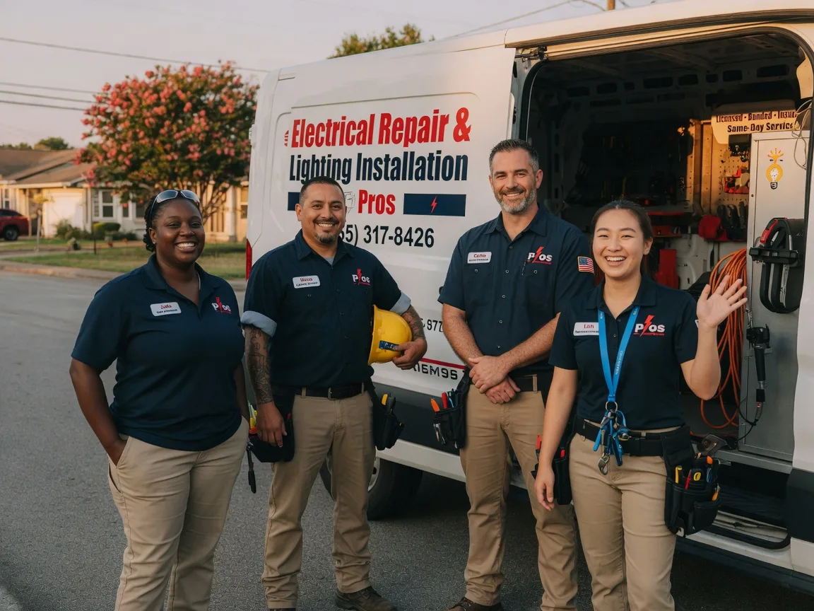 Licensed Electrician company in Ottine, TX